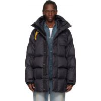 Parajumpers Black Bold Parka Hooded Down Jacket 261048M178003