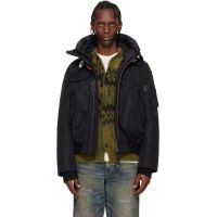 Parajumpers Black Gobi Hooded Down Jacket 261048M178019