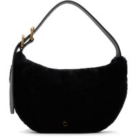 Rag & bone Black Mercer Small Shearling Bag 261055F048010