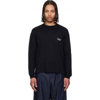 Comme des Garcons Homme Black Pocket LS T-shirt 261057M213014