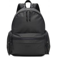 Hugo Black Coated Canvas Backpack 261084M166000