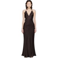 ANINE BING Brown Laurel Maxi Dress 261092F054002