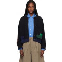 YMC Black Atomic Cardigan 261161F095009