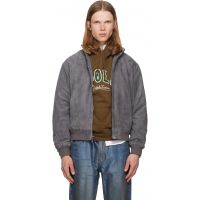 Polo Ralph Lauren Gray The Charleton Suede Jacket 261213M175007