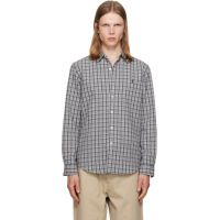 Polo Ralph Lauren Blue Classic Fit Plaid Brushed Oxford Shirt 261213M192007