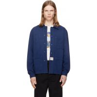 Polo Ralph Lauren Blue Moleskin Utility Overshirt 261213M192080