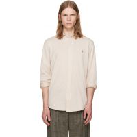 Polo Ralph Lauren Beige Jersey Knit Long Sleeve Sport Shirt 261213M192086