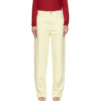 AGOLDE Yellow Laria Pierced Jeans 261214F069066