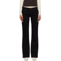 AGOLDE Black Low Rise Boot Jeans 261214F069078