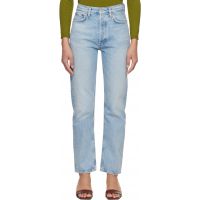 AGOLDE Blue 90s Pinch Waist High Rise Straight Jeans 261214F069089