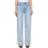 AGOLDE Blue Ren High Rise Wide Leg Jeans 261214F069091