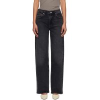 AGOLDE Black Harper Straight Comfort Stretch Jeans 261214F069093
