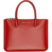 COMME des GARCONS WALLETS Red Handles Large Pouch 261230F038003