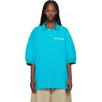 WILLY CHAVARRIA Blue Football Polo 261232F108000