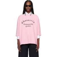 WILLY Chavarria Pink Community Center Buffalo T-shirt 261232F110053