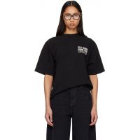 WILLY CHAVARRIA Black Fashion Services Standard T-shirt 261232F110059