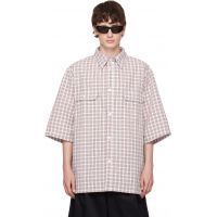 WILLY CHAVARRIA White & Red S/S Corcoran Shirt 261232M192060