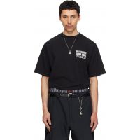WILLY CHAVARRIA Black Fashion Services T-shirt 261232M213126