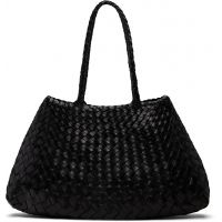 Dragon Diffusion Black Santa Croce Big Tote 261243F049006