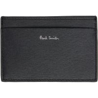 Paul Smith Black Leather Card Holder 261260M163011