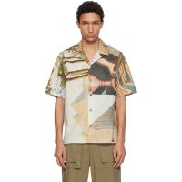 Paul Smith Multicolor Camp Collar Shirt 261260M192026