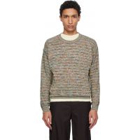 Paul Smith Multicolor Signature Stripe Knitted Cotton Sweater 261260M201009