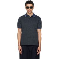 Paul Smith Navy Textured Pique Polo 261260M212001