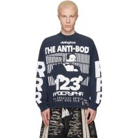 Rivington Roi Rebis Black The Anti-Body Vintage Long Sleeve T-shirt 261268M213015