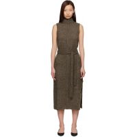 Brown Proenza Schouler White Label Zola Knit Midi Dress 261288F054002