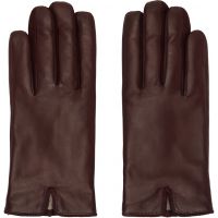 Handsome Stockholm SSENSE Exclusive Burgundy Essentials Gloves 261298M135019