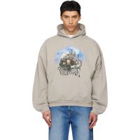 We11done Gray City Hoodie 261327M202005