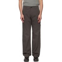 POST Archive FACTION (PAF) Brown Stream Trousers 261351M191007