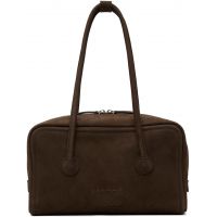 MARGESHERWOOD Brown Soft Boston Bag 261369F046017
