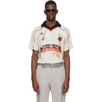 Andersson Bell White Dust Printed Football Jersey T-shirt 261375M213011