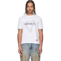 Andersson Bell White Essential Heart T-shirt 261375M213023