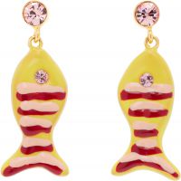 Marni Fish & Rhinestone Earrings 261379F022010