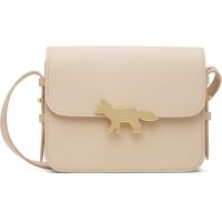 Maison Kitsune Beige Edie Bag 261389F048002