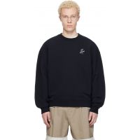 Maison Kitsune Black Cafe Relax Sweatshirt 261389M204029
