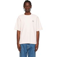 Maison Kitsune Pink Fox Head Oversize T-shirt 261389M213018