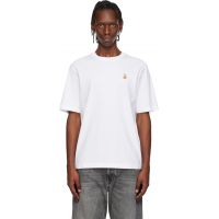 Maison Kitsune White Dreaming Fox Comfort T-shirt 261389M213036