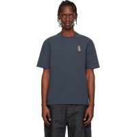 Maison Kitsune Navy Dressed Fox Comfort T-shirt 261389M213039