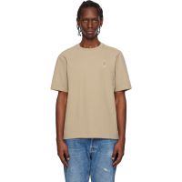 Maison Kitsune Beige Dressed Fox Comfort T-shirt 261389M213040