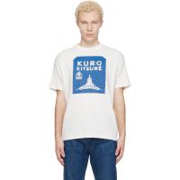 Maison Kitsune White KURO Edition Tokyo-Paris Crossroads Vintage Wash T-shirt 261389M213049