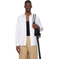 Simone Rocha White Embellished Classic Shirt 261405M192007