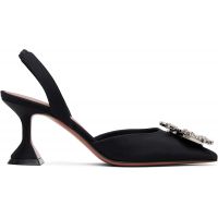 Amina Muaddi Black Begum Sling 70 Heels 261415F122040