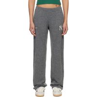 Sporty & Rich Gray Heritage Yankees Serif Cashmere Lounge Pants 261446F086003