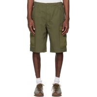 Nanamica Khaki Ripstop Cargo Shorts 261467M193002