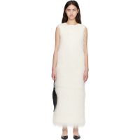 Loulou de Saison White TIWA Fringed Maxi Dress 261473F055004