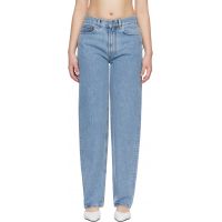 Loulou de Saison Blue SAMUR LDS Organic Denim Boyfriend Jeans 261473F069002