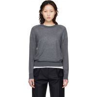 Loulou de Saison Gray Ditto Fluid Sweater 261473F096001